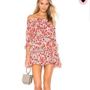 Misa Floral Off-Shoulder Dress